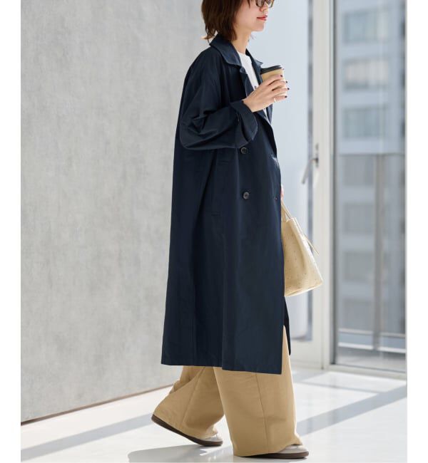 JOURNAL STANDARD relume「《追加2》［洗濯機洗い可］コットンナイロンライトトレンチコート」|トレンチコート|