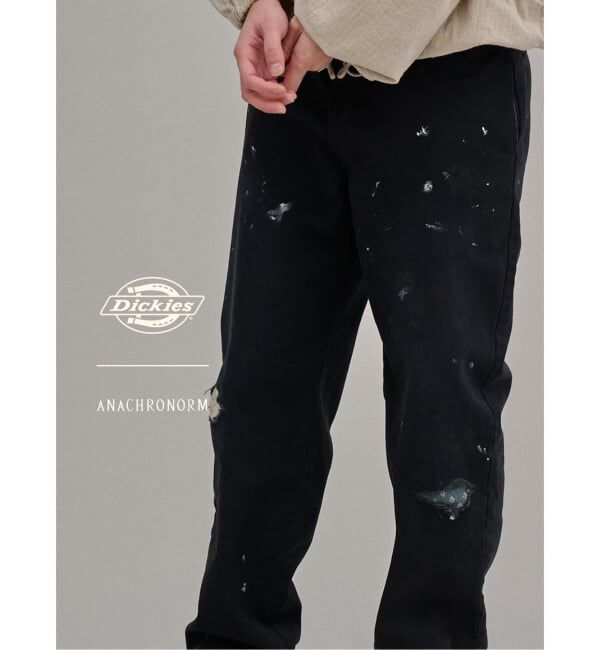 JOURNAL STANDARD「Dickies(R) &times; ANACHRONORM collaboration FADED WORK PANTS」|その他|ブラック