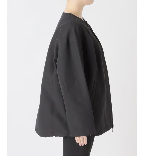 JOURNAL STANDARD「《追加》グログランノーカラーコクーンコート」|ノーカラーコート|