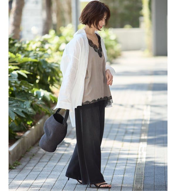 journal standard L'essage「《予約》リバーレースキャミ」|キャミソール|