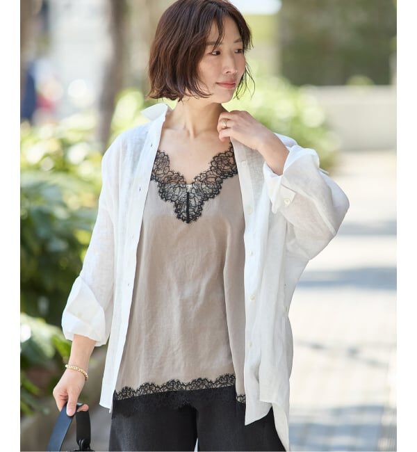 journal standard L'essage「《予約》リバーレースキャミ」|キャミソール|