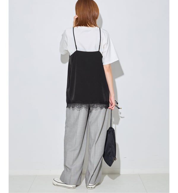 journal standard L'essage「《予約》リバーレースキャミ」|キャミソール|