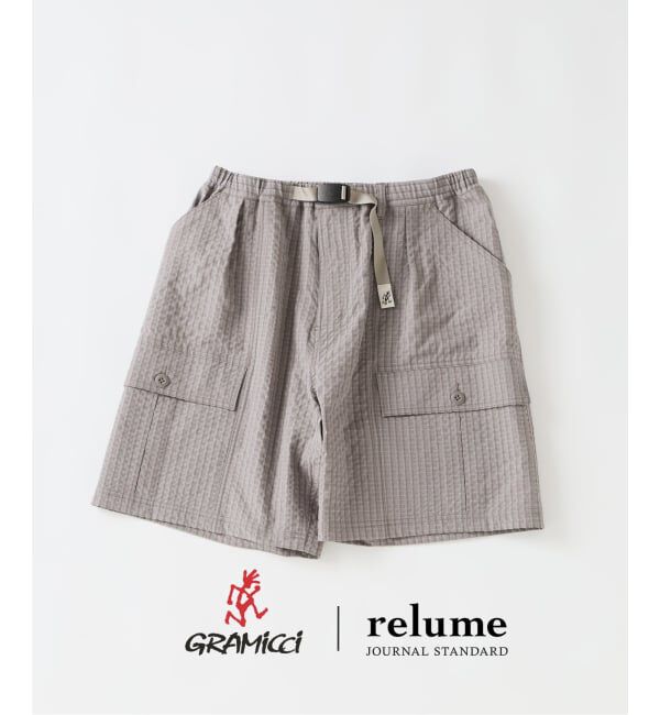 JOURNAL STANDARD relume「《予約》GRAMICCI / グラミチ 別注 サッカー チェック ショーツ」|その他|グレーA