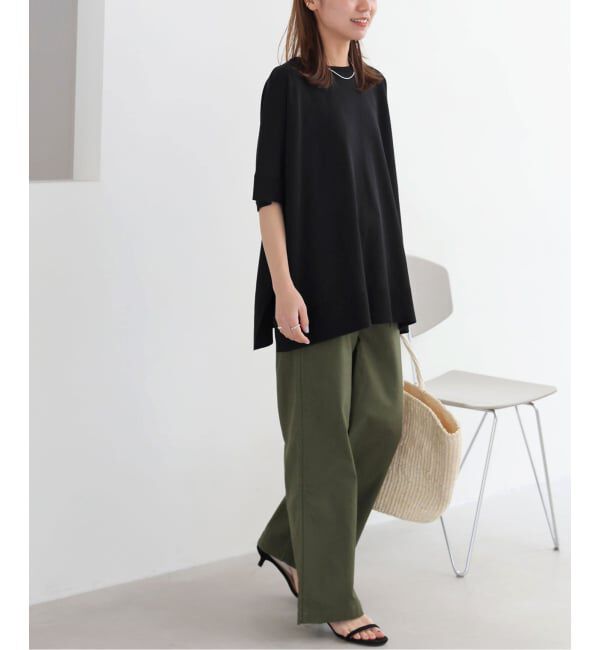 JOURNAL STANDARD relume「《追加予約 / 新色》接触冷感 / ウォッシャブルクールポンチョプルオーバー」|ニット・セーター|