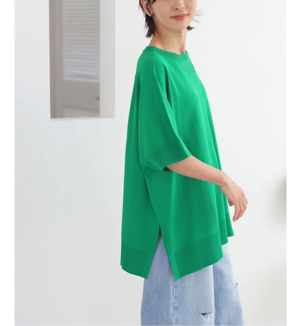 JOURNAL STANDARD relume「《追加予約 / 新色》接触冷感 / ウォッシャブルクールポンチョプルオーバー」|ニット・セーター|