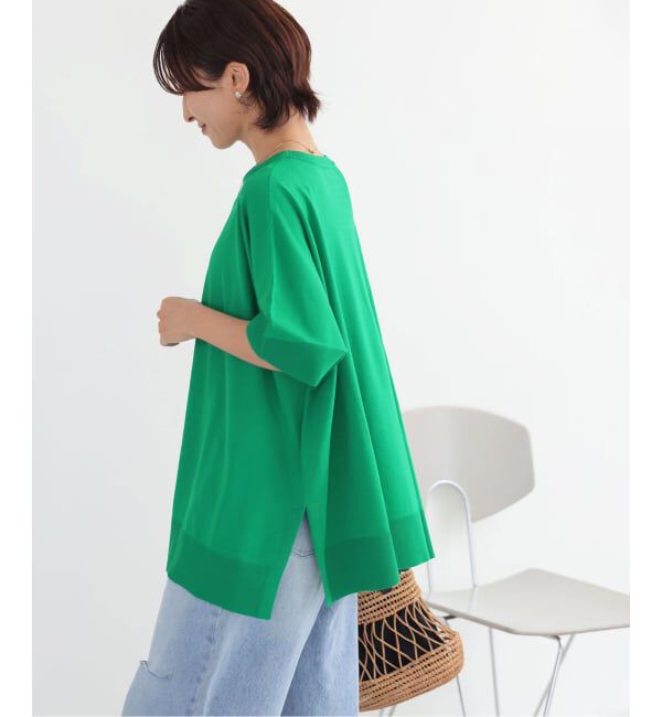 JOURNAL STANDARD relume「《追加予約 / 新色》接触冷感 / ウォッシャブルクールポンチョプルオーバー」|ニット・セーター|