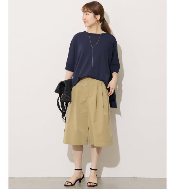 JOURNAL STANDARD relume「《追加予約 / 新色》接触冷感 / ウォッシャブルクールポンチョプルオーバー」|ニット・セーター|