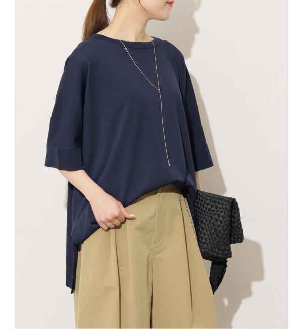 JOURNAL STANDARD relume「《追加予約 / 新色》接触冷感 / ウォッシャブルクールポンチョプルオーバー」|ニット・セーター|