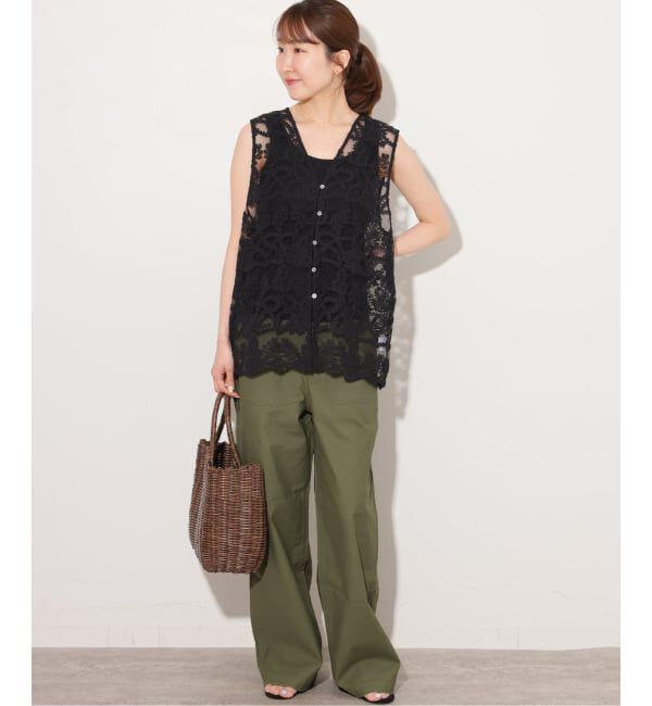 JOURNAL STANDARD relume「《予約》スカラレースベスト」|ダウンベスト・ベスト|