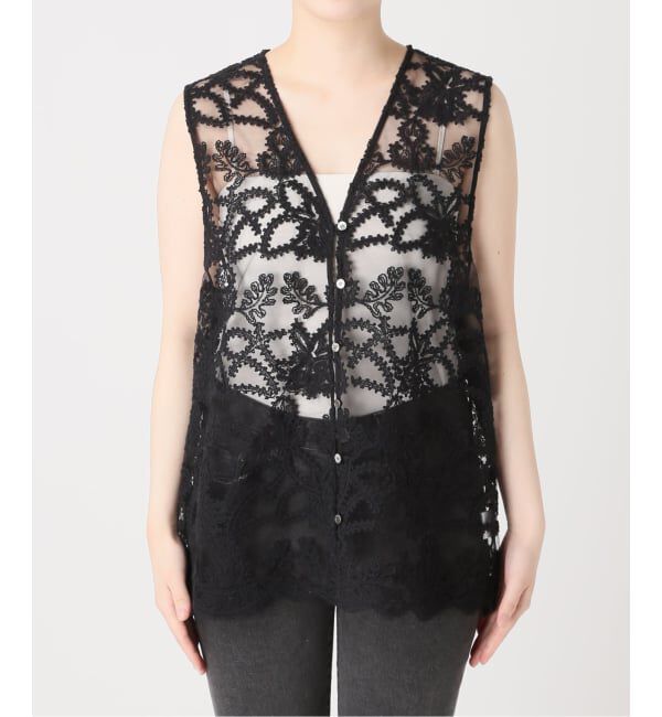 JOURNAL STANDARD relume「《予約》スカラレースベスト」|ダウンベスト・ベスト|