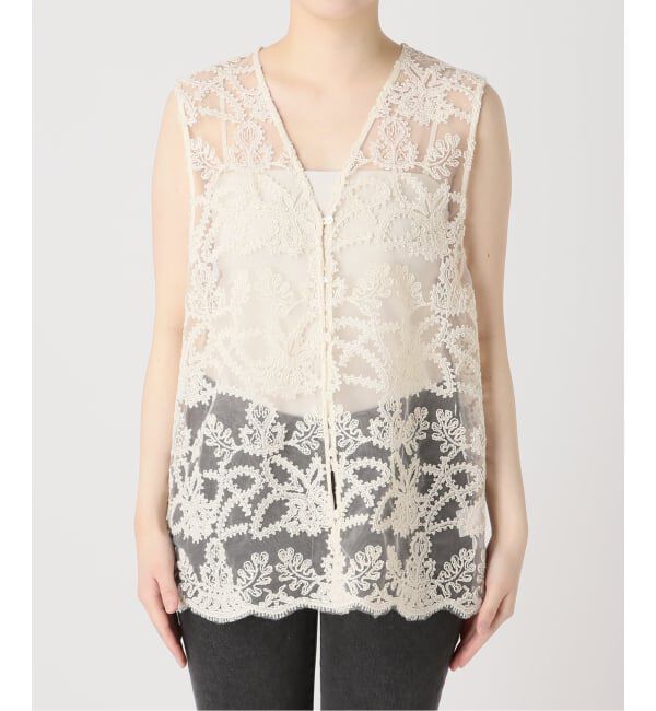 JOURNAL STANDARD relume「《予約》スカラレースベスト」|ダウンベスト・ベスト|