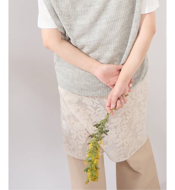 JOURNAL STANDARD「《予約》【osedit】WASHABLELINEN Vベスト」|ベスト・ジレ|