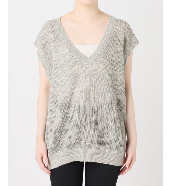 JOURNAL STANDARD「《予約》【osedit】WASHABLELINEN Vベスト」|ベスト・ジレ|