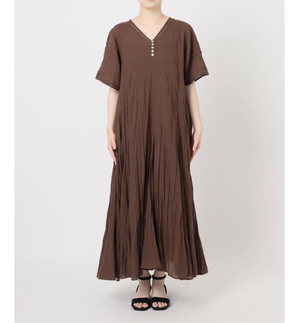 JOURNAL STANDARD relume「《予約》コットンボイルクリンクルマーメイドワンピース」|ワンピース|