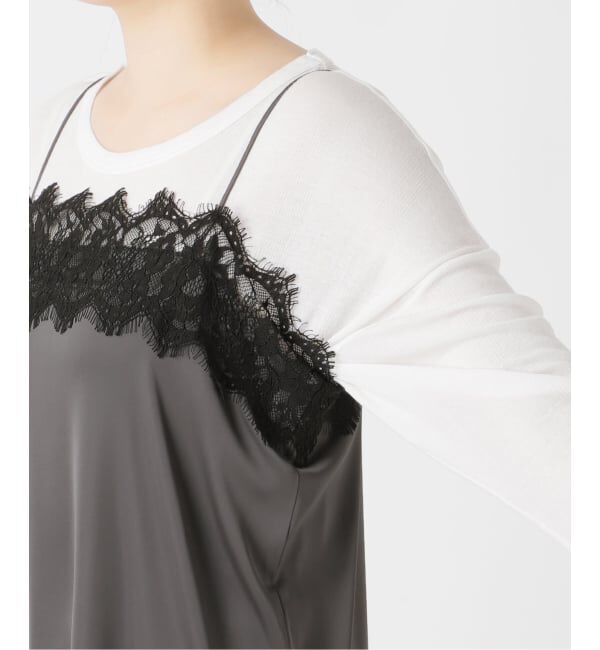 JOURNAL STANDARD relume「《追加予約2》サテンレースキャミソール」|キャミソール|