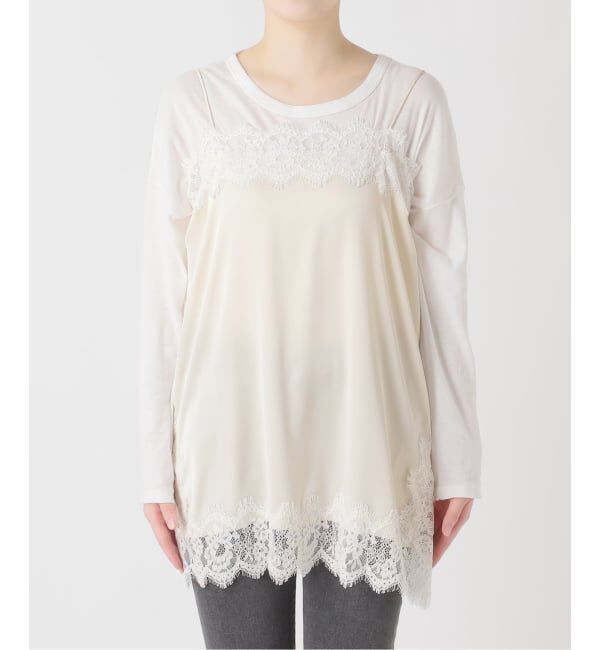 JOURNAL STANDARD relume「《追加予約2》サテンレースキャミソール」|キャミソール|