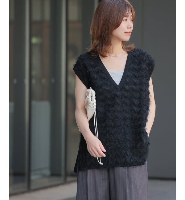 JOURNAL STANDARD relume「《追加予約 / 新色》フリンジベスト」|ベスト・ジレ|