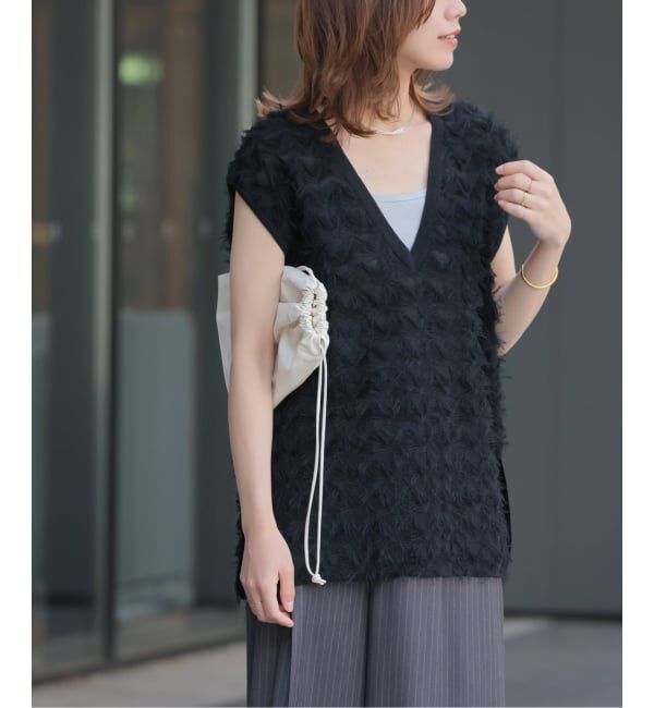 JOURNAL STANDARD relume「《追加予約 / 新色》フリンジベスト」|ベスト・ジレ|