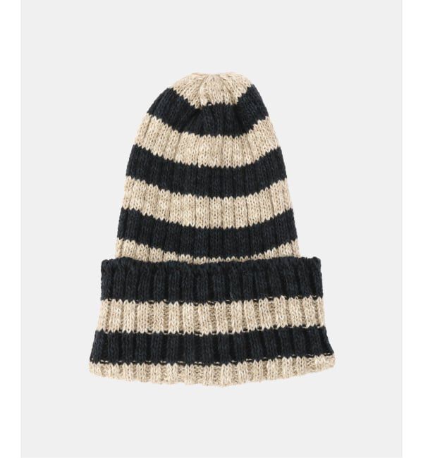 journal standard luxe「【HIGHLAND2000】 2 END STRIPE RIB CAP」|ニット帽|