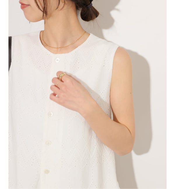 JOURNAL STANDARD relume「《予約》コットンカットワーク刺繍オールインワン」|オールインワン|