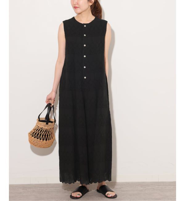 JOURNAL STANDARD relume「《予約》コットンカットワーク刺繍オールインワン」|オールインワン|