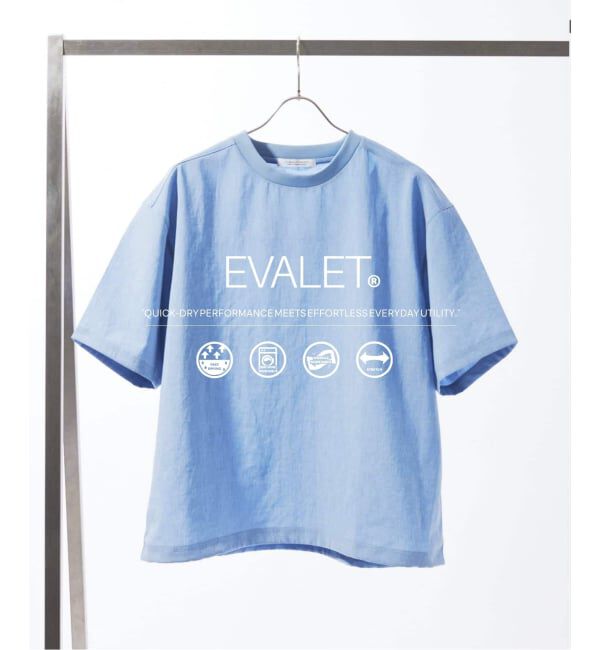 JOURNAL STANDARD「《予約》EVALET / エバレット スピンドル Tシャツ」|シャツ・ブラウス|サックスブルー