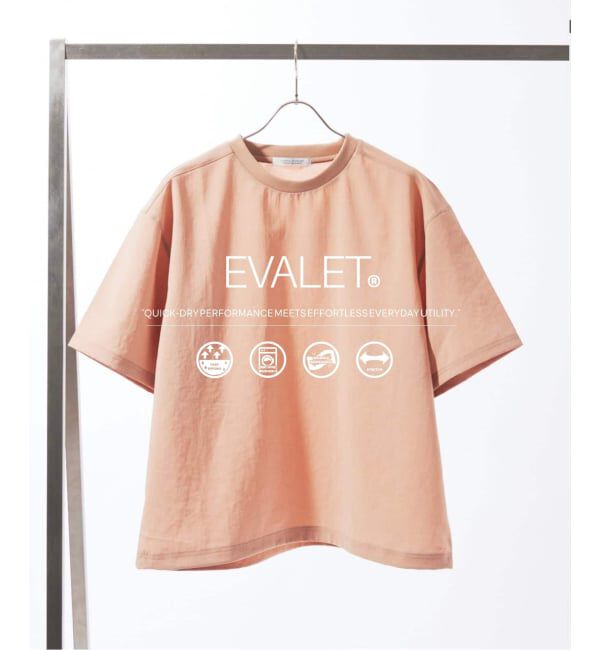 JOURNAL STANDARD「《予約》EVALET / エバレット スピンドル Tシャツ」|シャツ・ブラウス|ピンク