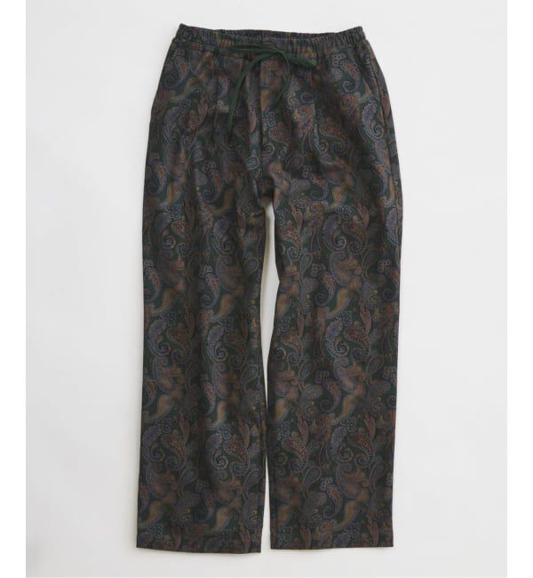 JOURNAL STANDARD relume「《予約》ペイズリー カツラギ イージーパンツ」|その他|グリーン