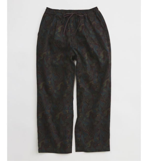 JOURNAL STANDARD relume「《予約》ペイズリー カツラギ イージーパンツ」|その他|ボルドー