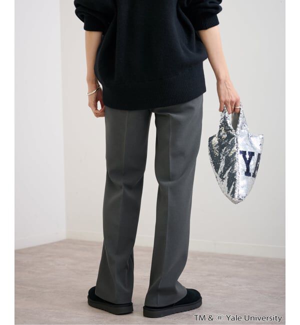 FRAMeWORK「≪追加≫セミフレアパンツ2」|スラックス|