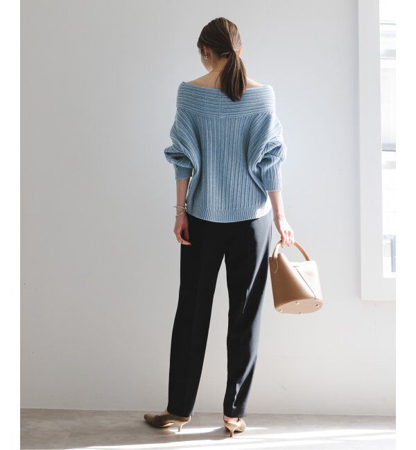 NOBLE「グルカテーパードパンツ」|スラックス|