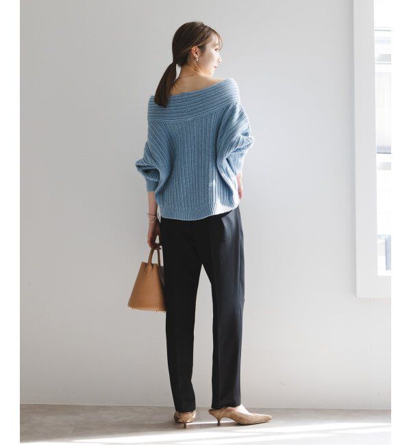 NOBLE「グルカテーパードパンツ」|スラックス|