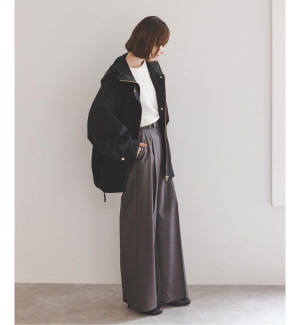 NOBLE「ハイツイストダブルクロスフーディブルゾン」|その他|