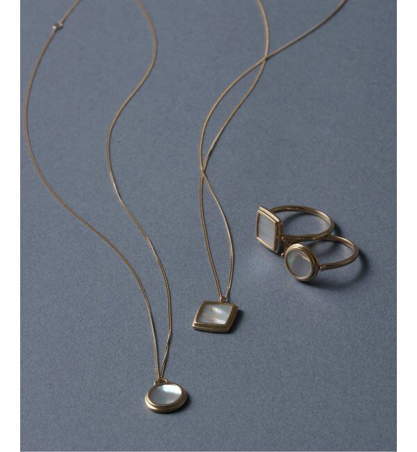 Lilas by Spick&Span「サークルシェルリング K10」|リング|