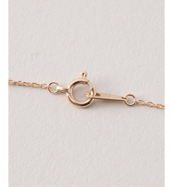 Lilas by Spick&Span「グリッターチェーン55cmネックレス K10」|ネックレス|