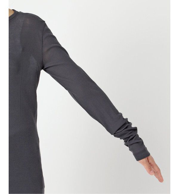 Spick and Span「《追加2》シアーボートネックプルオーバー」|Tシャツ・カットソー|