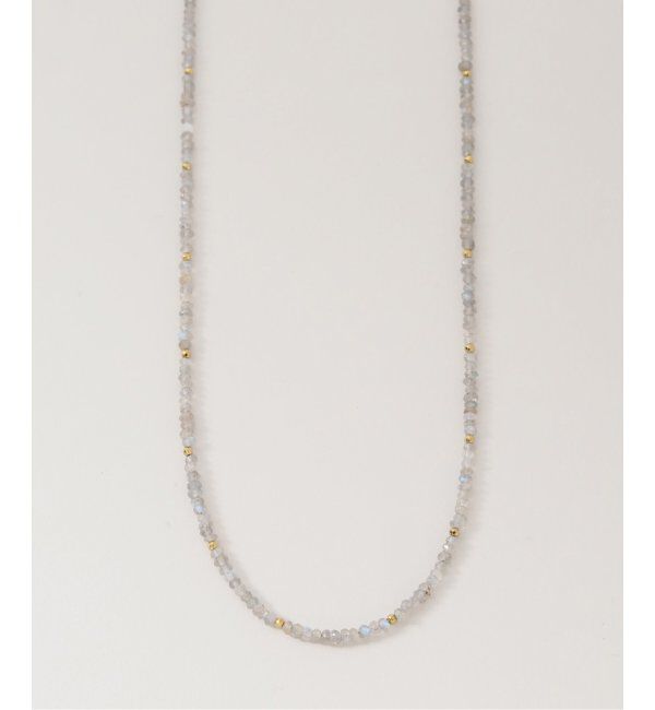 Spick and Span「【SAMH by LILAS】ラブラドライトネックレス SV」|ネックレス|