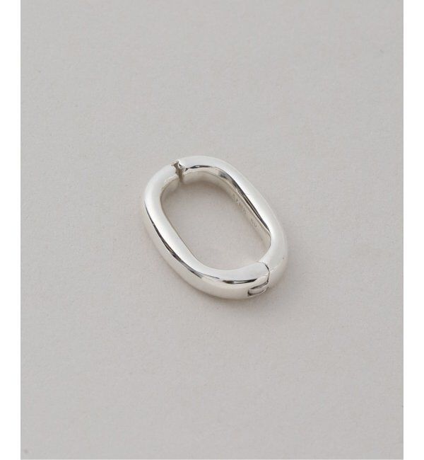 Spick and Span「【SAMH by LILAS】カフイヤリングオーバル SV（片耳）」|イヤーカフ|