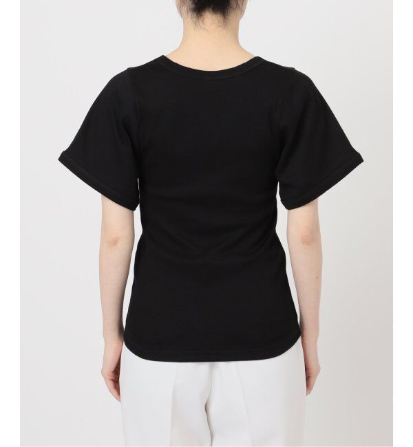 NOBLE「BY MALENE BIRGER/バイマレーネビルガー リブUネックTEE」|Tシャツ・カットソー|