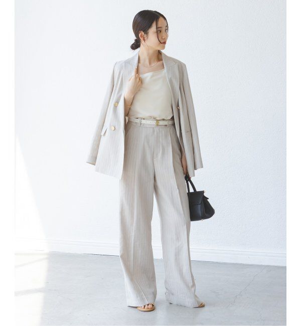 NOBLE「BY MALENE BIRGER/バイマレーネビルガー ベルト(ホワイト)」|ベルト|