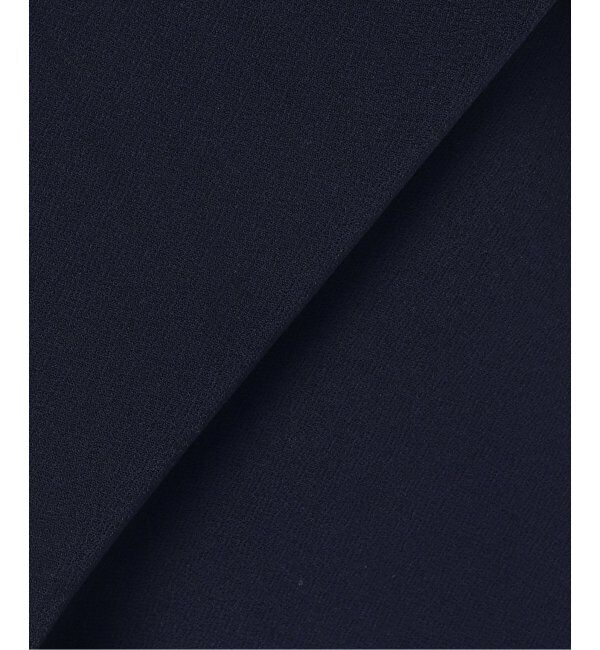 NOBLE「《追加》【洗える】ニットライクジョーゼット2wayワンピース」|ワンピース|