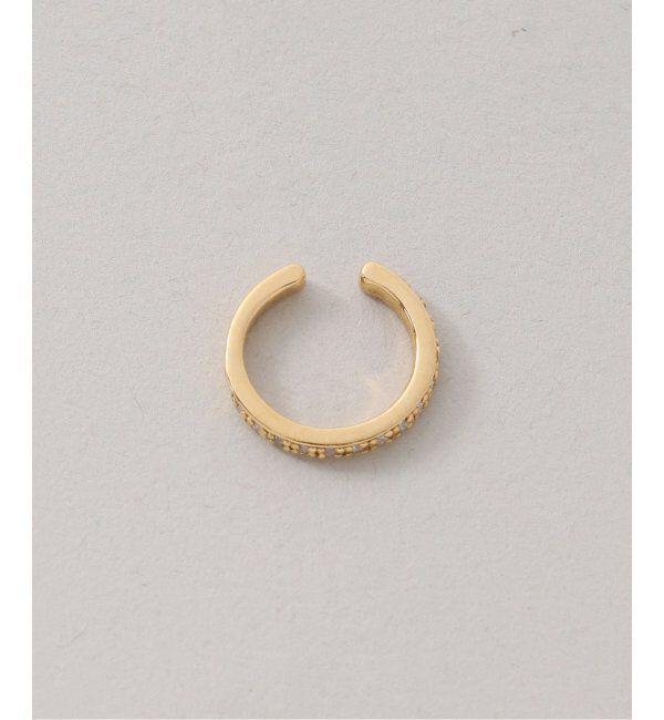 Spick and Span「《WEB限定》【SAMH by LILAS】イヤーカフホワイトトパーズSV（片耳）」|イヤーカフ|