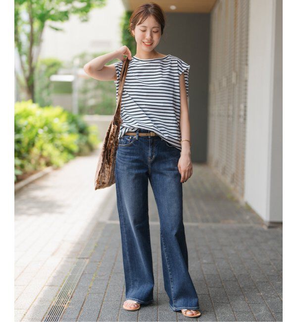 Spick and Span「《追加》RED CARD TOKYO / レッドカード トーキョー 35th Anniversary Wide」|デニム|