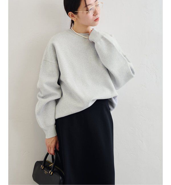 U by SPICK&SPAN「スウェットライクニット」|ニット・セーター|