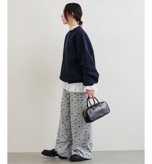 U by SPICK&SPAN「スウェットライクニット」|ニット・セーター|