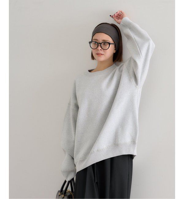 U by SPICK&SPAN「スウェットライクニット」|ニット・セーター|