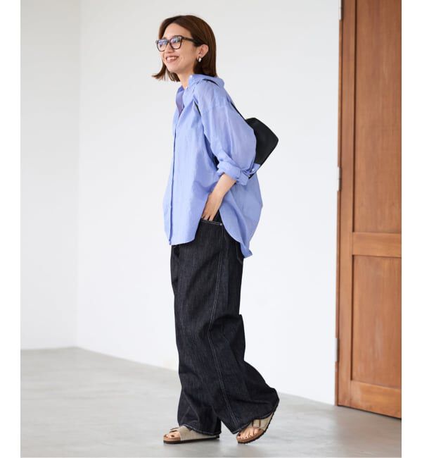 FRAMeWORK「バレルフォルムデニムパンツ」|デニム|