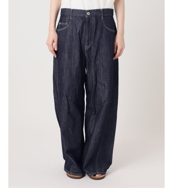 FRAMeWORK「バレルフォルムデニムパンツ」|デニム|