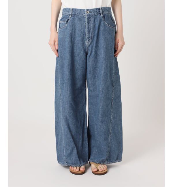 FRAMeWORK「バレルフォルムデニムパンツ」|デニム|