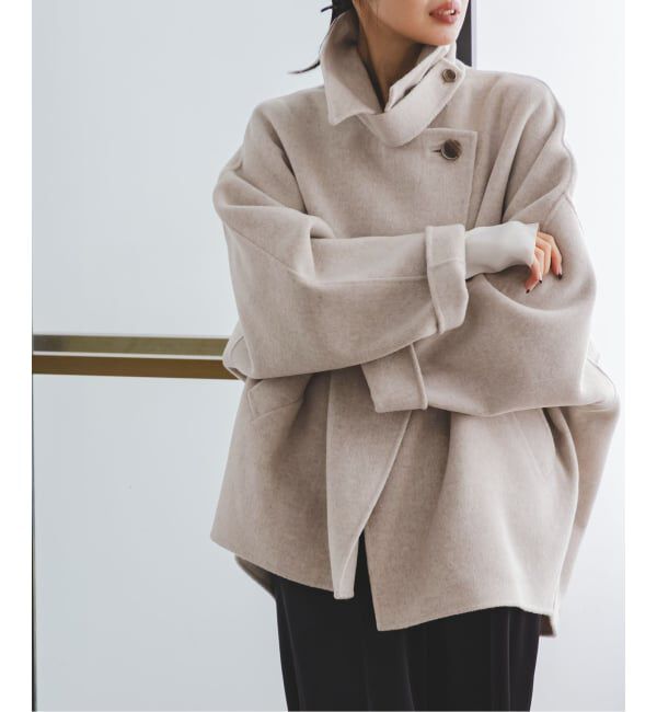 NOBLE「《追加》Super160s リバードルマンショートコート」|その他|